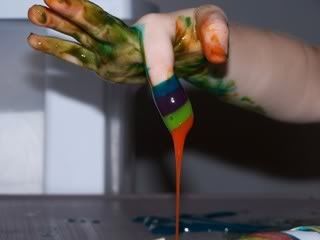 fingerpainting