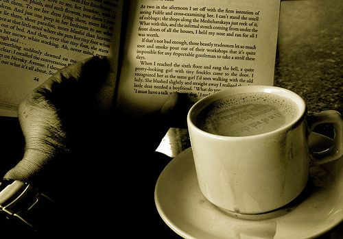 coffee and a good book coffee and a good book