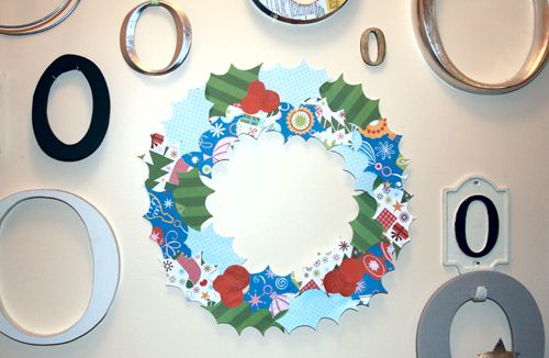 paper wreath