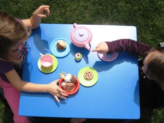 Little Girl Tea Party