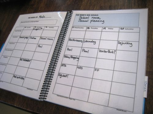 notebook weekly