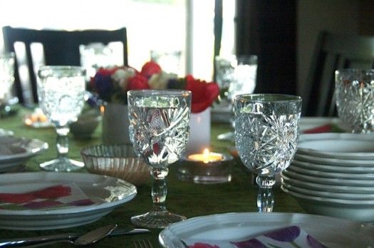 Easter table setting