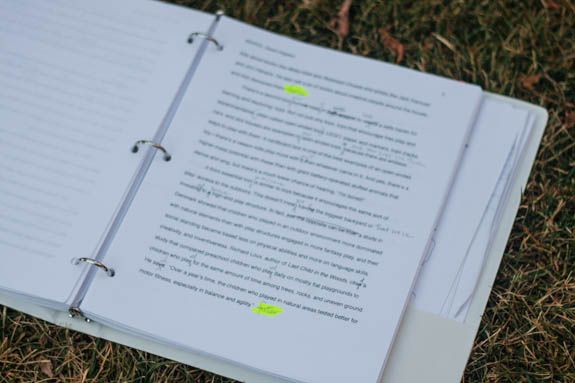 Print a copy of your book and edit the old-fashioned way: with a pen.