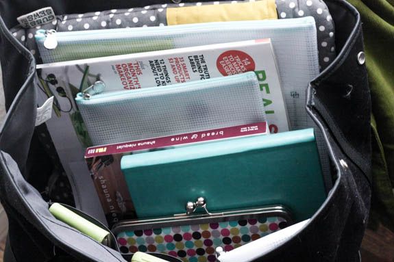 Inside Tsh's bag