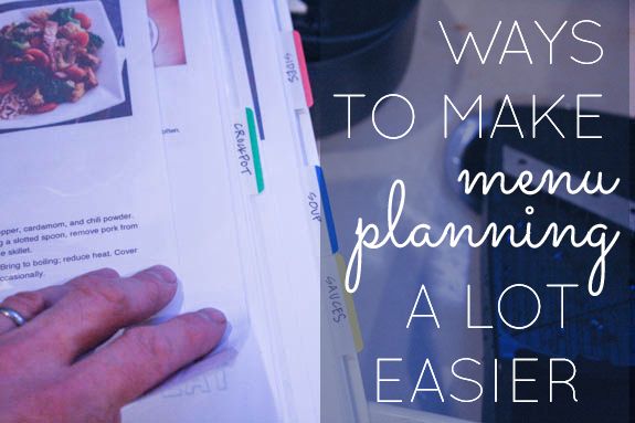 Ways to make menu planning a lot easier. | SimpleMom.net