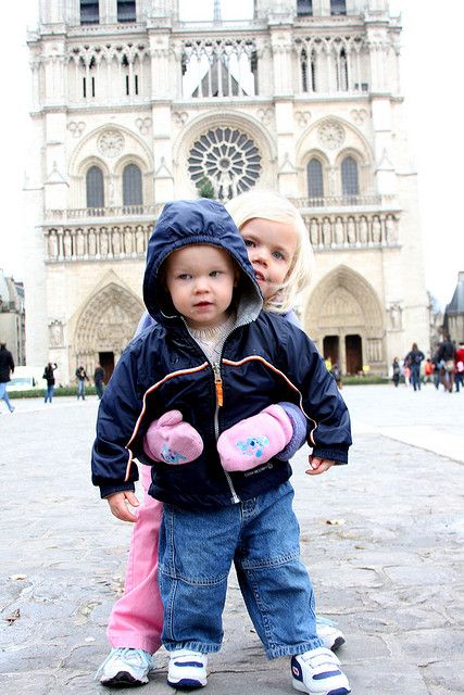 Our kids, in Paris back in 2009.