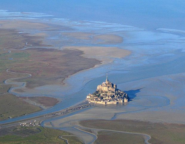 Mont St. Michel in Normandy, France