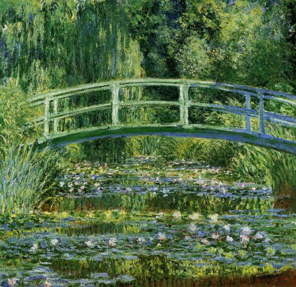 Water Lily Pond by Monet