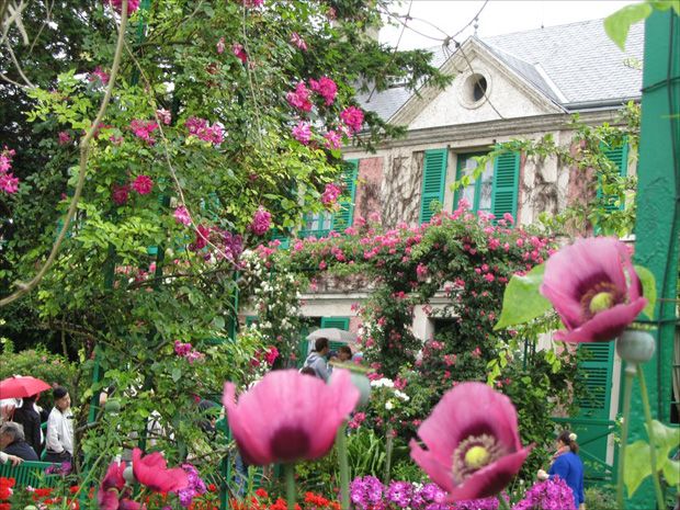 Claude Monet's house in Giverny, France