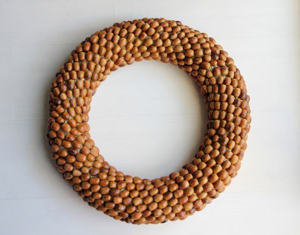 Acorn wreath from Little Things Bring Smiles