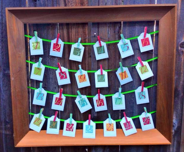 A ridiculously easy advent calendar