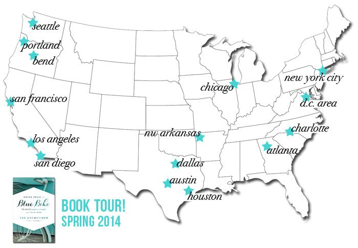 Book tour for Notes From a Blue Bike!