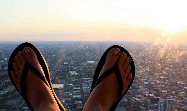 city feet