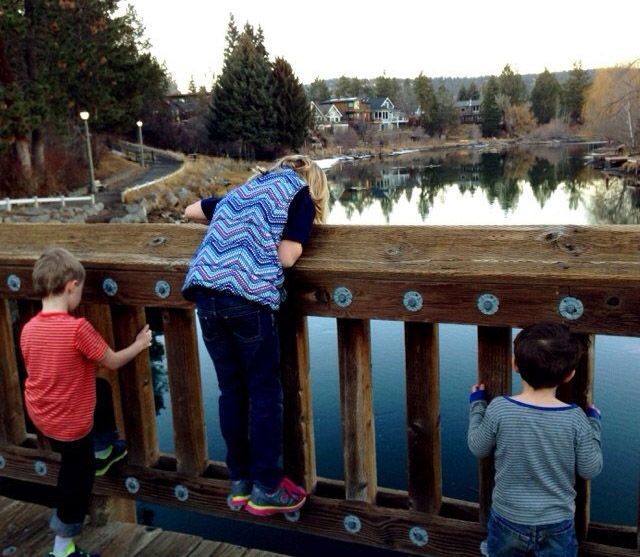 kids on the bridge