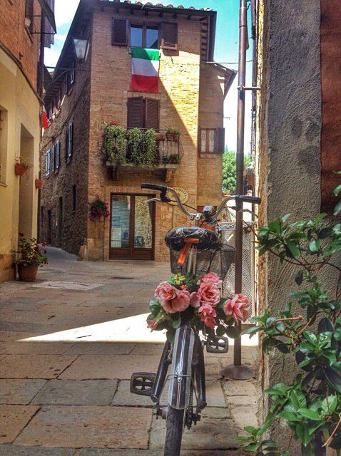 bike in Tuscany