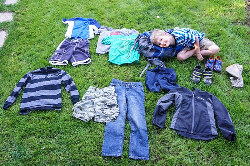 What to pack for kids for a round-the-world trip.