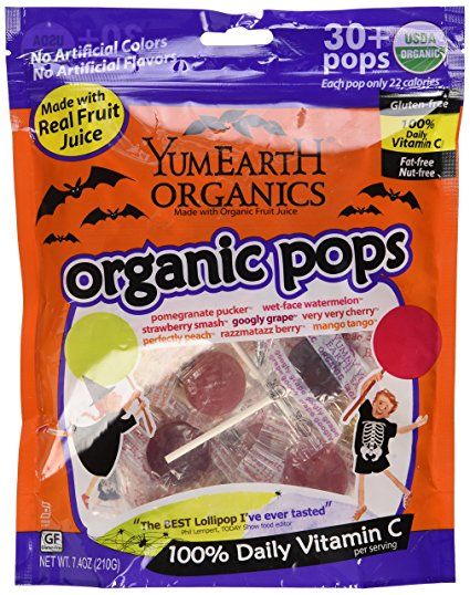 yum earth halloween lollipops