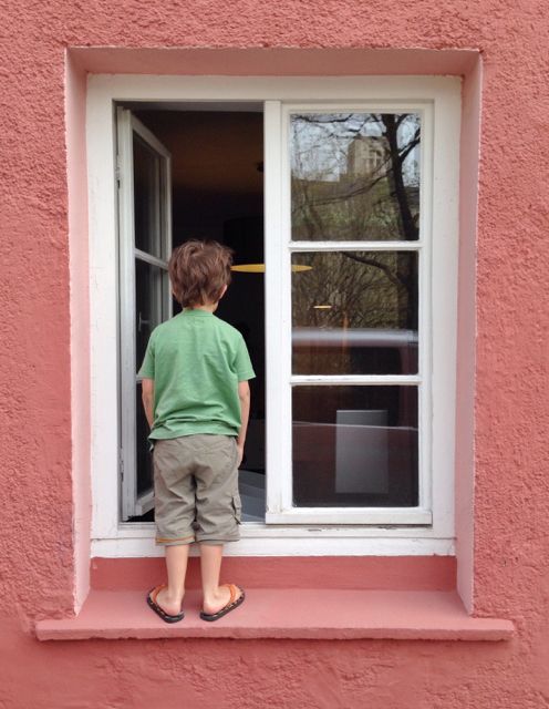 looking in the window in germany