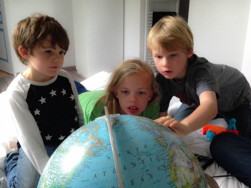 kids and the globe