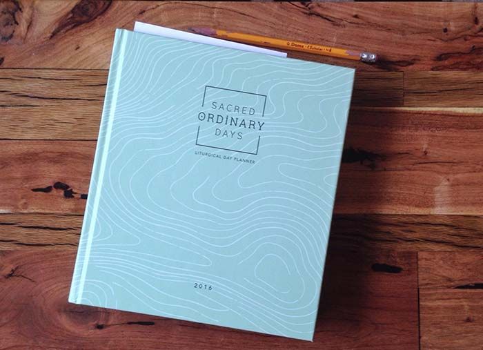 Sacred Ordinary Days liturgical day planner