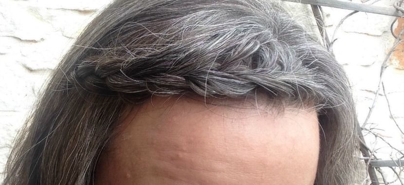 On Going Gray in My Thirties On Going Gray in My Thirties