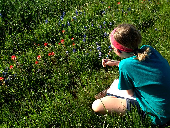 When roadside wildflowers are essential to your soul.