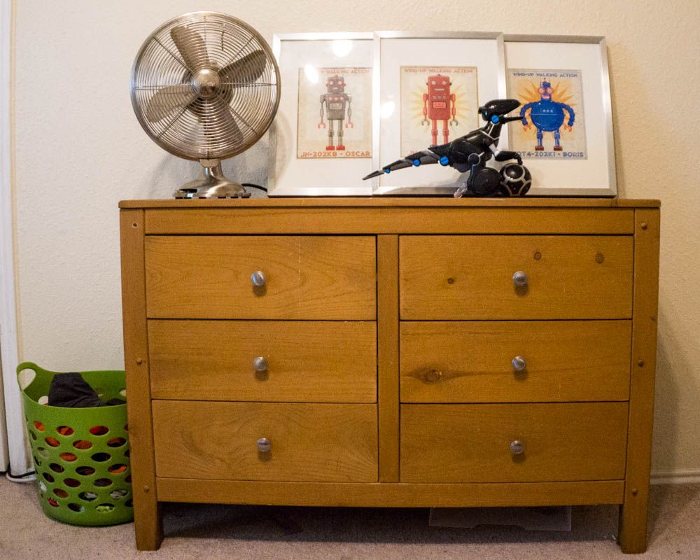 Decluttering kid stuff: keep it simple.