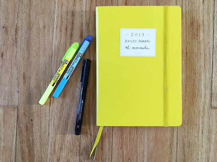 bullet journal supplies