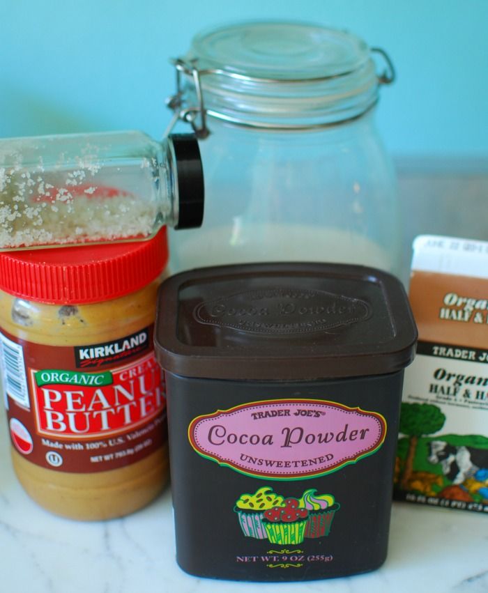 choc PB ice cream ingredients