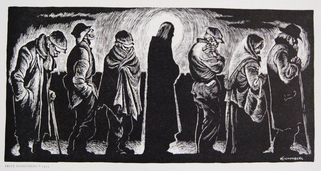 christ of the breadlines by fritz eichenberg